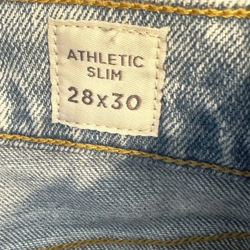 PACSUN Jeans Men’s 28 30 Athletic Slim Distressed Fade Grunge Casual Denim Punk